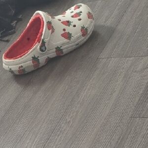 RESERVED!! Festive Strawberry Clogs